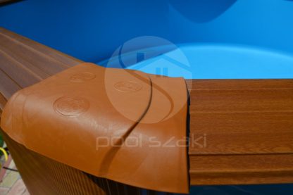 GRE WOOD STAR kör fémfalas medence 350 x 132 cm - Image 2