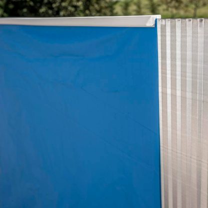 GRE WHITE kör fémfalas kerti medence fólia